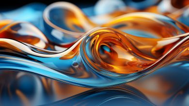 abstract-macro-shot-flowing-water-blue-orange_125540-4783