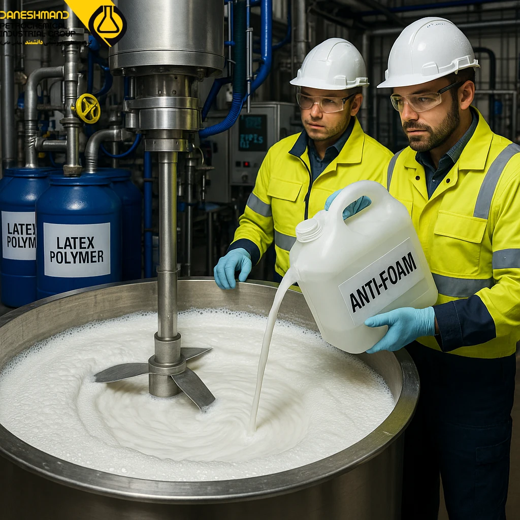 10% تخفیف فروش عمده ضد کف مخصوص لاتکس و صنایع پلیمر