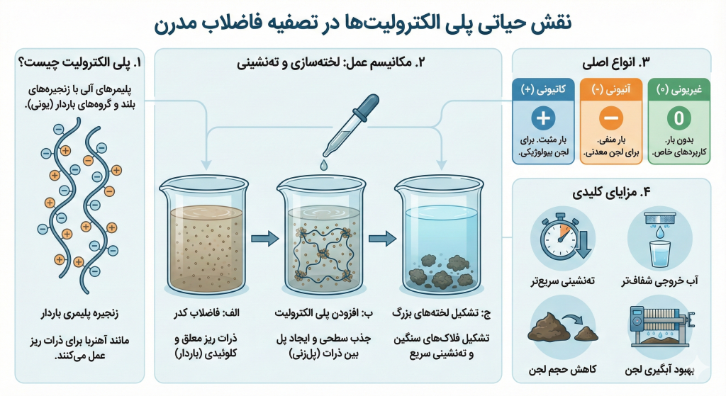 پلی الکترولیت تصفیه فاضلاب