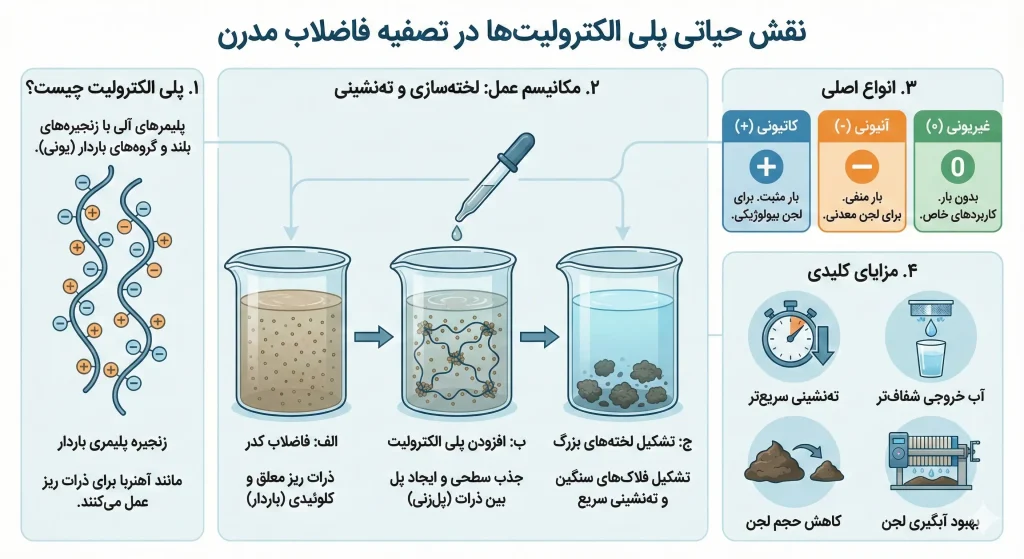 پلی الکترولیت تصفیه فاضلاب
