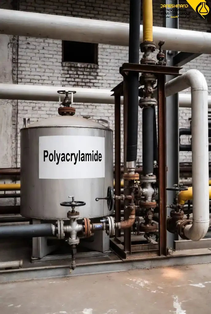 پلی آکریل آمید (PAM) صنعتی | خرید 2 گرید آنیونی و کاتیونی